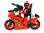 Deadpool com Moto - Minifigura de Montar Marvel - Imagem 1