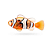 Robo Fish Laranja / Peixe Palhaço (Robo Alive Zuru) - Peixe Robô - Imagem 2