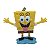 Chaveiro 3D Bob Esponja Calça Quadrada - 5cm - Imagem 2