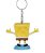 Chaveiro 3D Bob Esponja Calça Quadrada - 5cm - Imagem 3