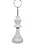 Chaveiro 3D Peça de Xadrez - Rei Branco 8,5 cm - Imagem 1