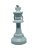 Chaveiro 3D Peça de Xadrez - Rei Branco 8,5 cm - Imagem 2