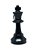 Chaveiro 3D Peça de Xadrez - Rei Preto 8,5 cm - Imagem 2