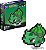 Pokemon Pixel Art Bulbsaur (Blocos de Montar) - Mega Brands Pokémon (374 peças) - Imagem 2