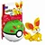 Fennekin e Pokebola Bola Amiga (Friend Ball) - Mega Brands Pokémon (20 peças) - Imagem 3