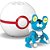 Froakie e Pokebola Bola Prêmio (Premier Ball) - Mega Brands Pokémon (20 peças) - Imagem 5