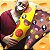 Almofada em Fibra - Fatia de Pizza Doce Gigante Feliz (80x60cm) - Imagem 2