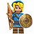 Link com Arco (Legends of Zelda) - Minifigura de Montar CN - Imagem 1