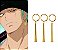 Brincos de Gota Roronoa Zoro (3 Peças) - Imagem 2