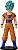 Goku Super Sayajin Blue - Miniatura Colecionável Dragon Ball Super (Série Flash) 10 cm - Imagem 3