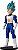 Vegeta Super Sayajin Blue - Miniatura Colecionável Dragon Ball Super (Série Flash) 10 cm - Imagem 3