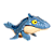 Mossasauro Dino Morde-Dedo - Miniatura Colecionável JW 6cm - Imagem 1