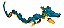 Dragão Azul / Azure Dragon - Nano Blocos de Montar 95pcs - Imagem 3
