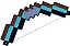 Arco e Flecha de Esmeralda Minecraft com 1 Poção em MDF - Imagem 3