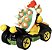 Bowser (Super Mario Bros) / Mario Kart - Carro Colecionável Hot Wheels (6cm) - Imagem 3