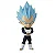 Vegeta Deus Super Saiyan Blue N2 - Miniatura Colecionável DBS 7cm (Bandai) Chibi Master Wave 1 - Imagem 1
