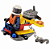 Barquinho Motor com Operário - Set com Minifigura de Montar (Buid Team City) - Imagem 1
