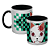 Caneca Máscara Kitsune - 300ml Demon Slayer - Imagem 1