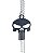 Colar em Aço com Pingente Justiceiro - Marvel (55cm) - Imagem 4