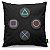 DUPLICADO - Almofada Joystick Dupla Face (PS) - 40x40cm - Imagem 1