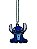 Colar em Aço com Pingente Stitch - Disney (50cm) - Imagem 1