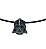 Colar Shoker em Aço Encerado com Berloque Darth Vader - Star Wars (40cm) - Imagem 3