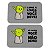 Kit Tapetes de Cozinha DrPepper Mestre Mini Yoda sobre lavar a louça- (60x40cm) Star Wars - Imagem 1