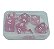 Conjunto de 7 Dados para RPG - Rosa Translucido - Imagem 6