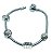 Pulseira com Berloques Star Wars - em Aço Inox 19cm - Imagem 2
