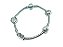 Pulseira com Berloques Star Wars - em Aço Inox 19cm - Imagem 1