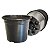 Vaso Pote de Muda Pequeno 90ml Redondo 06 Preto De Plástico  Nutriplan - Imagem 5