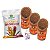 Kit 3 Vaso Cone De Fibra de Coco + 2kg Para Orquidea e Bromélia + Fertilizante 140ml - Nutriplan - Imagem 1