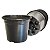 Kit 100 Vaso De Muda NP06 Holambra Redondo Pote Preto De Plástico - Nutriplan - Imagem 3