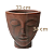 Vaso Face Mulher Feminino Grande 34 Decorativo Para Escritório - Nutriplan - Imagem 4