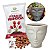 Kit Vaso Face Rosto Mulher Completo + 2kg Humus + Fertilizante 140ml + Argila Expandida - Nutriplan - Imagem 6