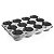 Kit 10 Porta Vaso NP06 15 Cavidades Preto - Nutriplan - Imagem 2