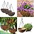 Vaso De Fibra De Coco Suspenso 35cm Grande - Top Garden - Imagem 2