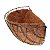 Vaso De Parede de Fibra de Coco 30cm - Top Garden - Imagem 1