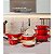 Caçarola Funda Le Cook C/ Pegadores de Silicone Red Collection 24cm - Imagem 2