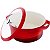 Caçarola Funda Le Cook C/ Pegadores de Silicone Red Collection 24cm - Imagem 3