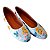 Sapatilha Cinderela Azul Princesa Disney Sapato Feminino Tam. 23 Ao 42. - Imagem 2