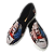 Tênis Slip On Arlequina Batman Sapato Unissex Conforto 33 Ao 43. - Imagem 3