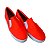 Tênis Slip On Vermelho Confortável Unissex Tam. 33 ao 43. - Imagem 2