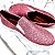 Tênis Slip On Rosa Brilho Sapato Feminino Glitter Rosa Tam. 33 ao 43. - Imagem 2