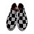 Tênis Slip On Xadrez Quadriculado Preto Branco Unissex Feminino e Masculino. - Imagem 3