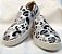 Tênis Slip On Minnie Mickey Preto e Branco a Pronta Entrega. - Imagem 8