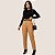 Cinto Feminino Fino PRETO De Couro Moda Blogueira Elegante fino Feminina Tendência Social Jeans e Casual - Imagem 4