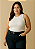 Cinto Feminino PRETO De Couro Montana Casual e Social Da Moda Blogueira Fivela Quadrada Prata - Imagem 6