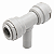 DMfit Conexão Rápida Tê Pino 3/8" x 2 Tubos 3/8" – ABTU060606 - Imagem 1