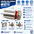 União Bulkhead em inox c/ LUVA FEMEA 1/2″ BSP - Imagem 5